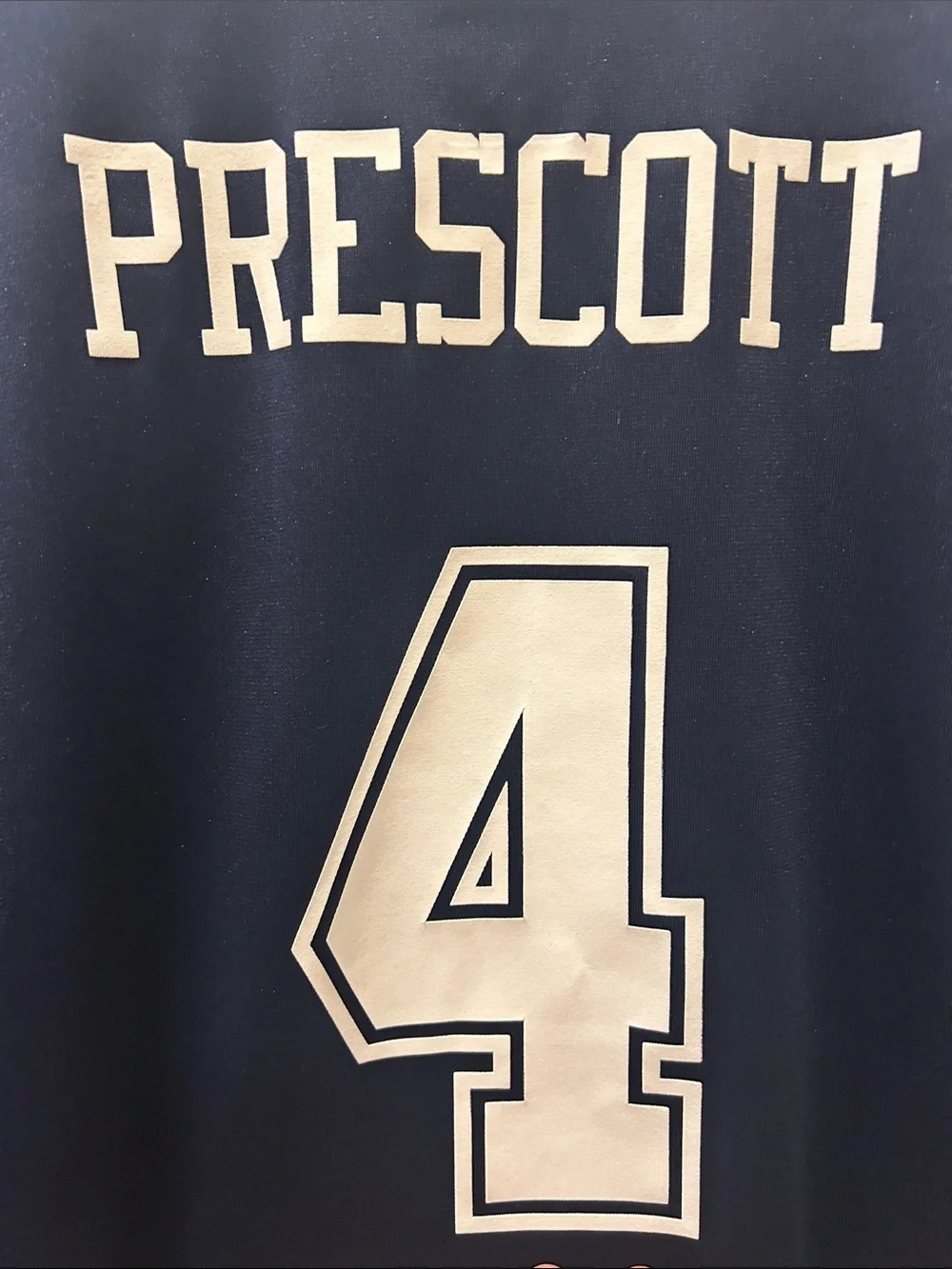 Nike Dallas Cowboys Dak Prescott  #4 On Field Blue Jersey Youth XL